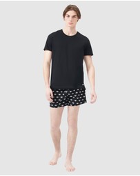 adidas Originals - 2 Pack Comfort Core Cotton Crew Neck T-Shirt