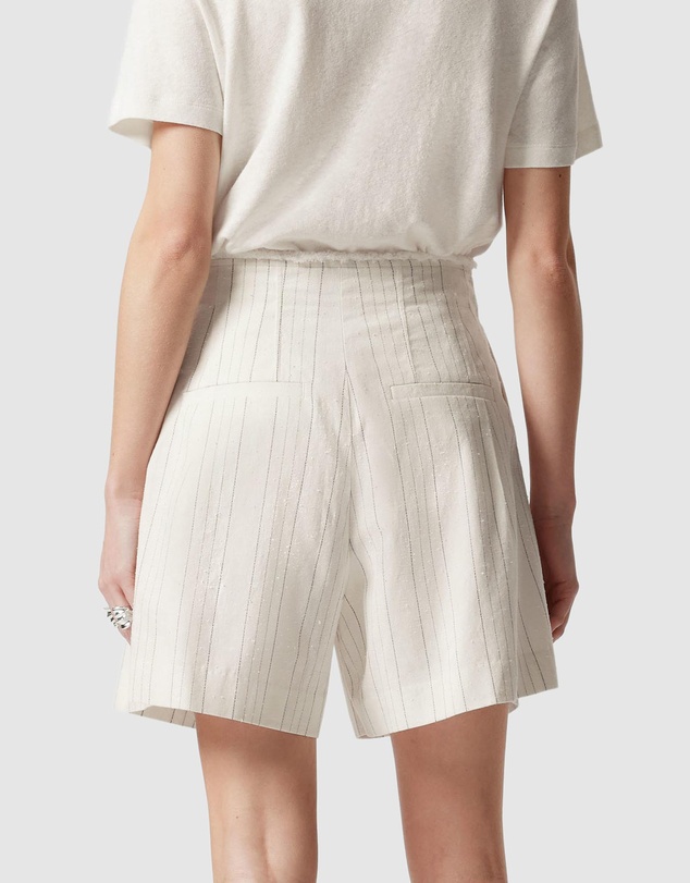 & Other Stories - Raw-Edge Pleated Shorts