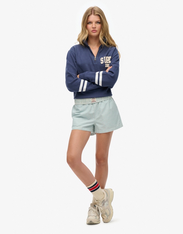 Superdry - Cotton Stripe Elastic Short