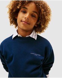 Tommy Hilfiger - Brushed Fleece Logo Sweatshirt - Teens