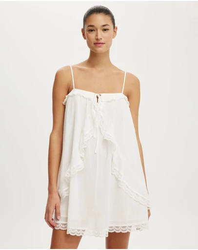 Cotton On - Cleo Ruffle Mini Dress