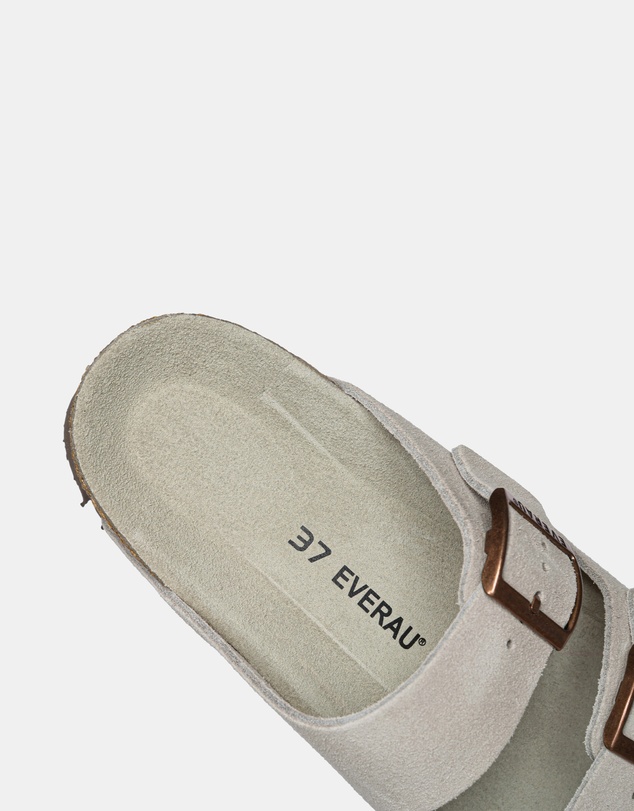EVERAU - EverAU Ugg Sandal Platform Cow Suede Upper Sandals