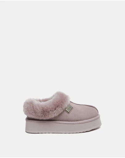 EVERAU - EverAU Ugg Gabri Cow Suede Upper House Shoes