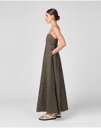 MVN - Polka Dot Maxi Dress