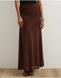 Atmos&Here - Mariana Gathered Maxi Skirt