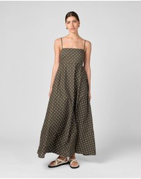 MVN - Polka Dot Maxi Dress