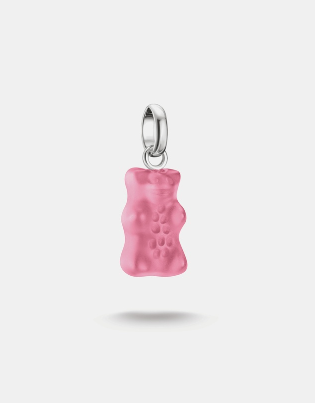 THOMAS SABO - THOMAS SABO Connect Charm Goldbear in pink