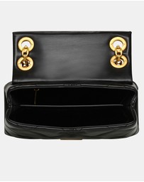 Steve Madden - BLanch Black Gold Handbag