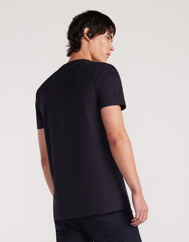Calibre - Mercerised Cotton Crew Neck Tshirt Ink
