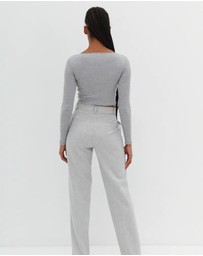 Style Addict - Crop Square Neck Top