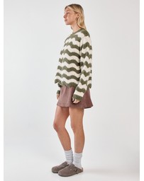 Sass - Nikkita Wavy Stripe Knit