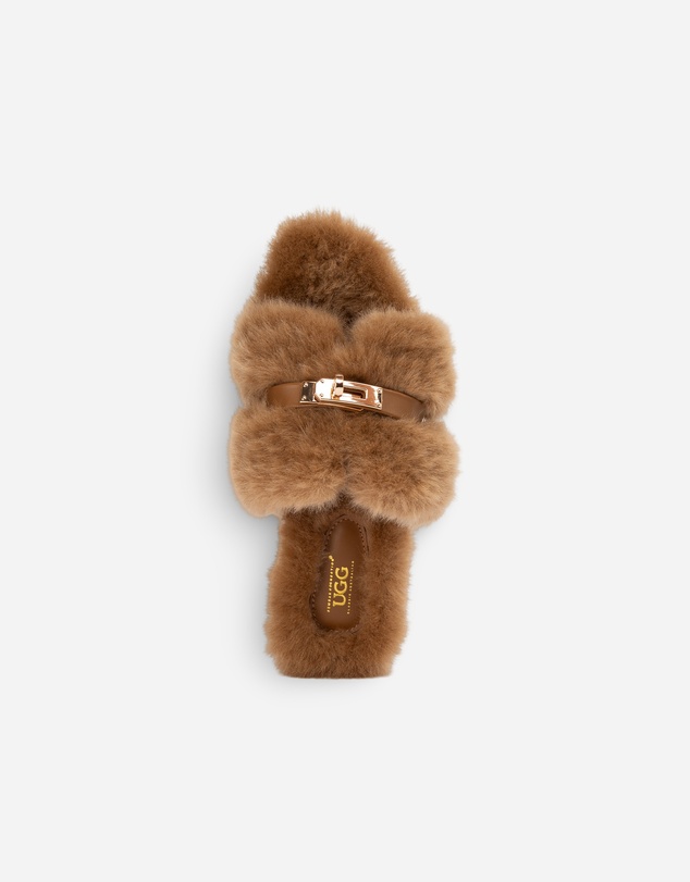 Ozwear Connection Uggs - Ugg Stella Charm Shearling Slide