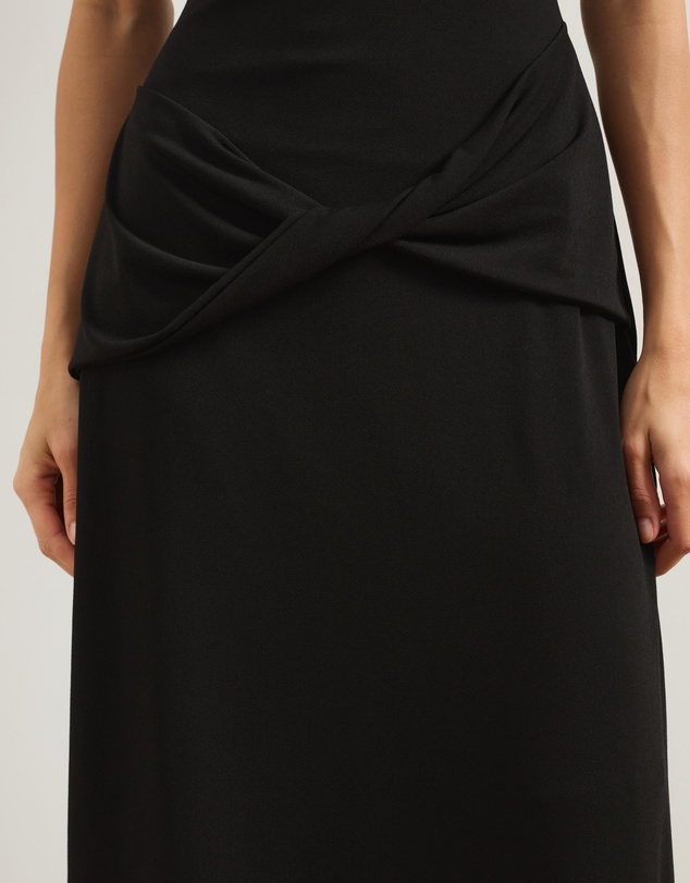 Atmos&Here - Clara Strapless Maxi Dress With Twist Detail