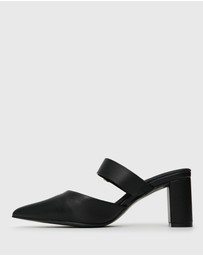 Betts - Fredrick Block Heel Point Toe Mules