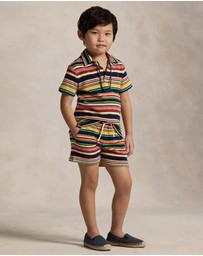 Polo Ralph Lauren - Striped Cotton Terry Shorts - ICONIC EXCLUSIVE - Babies-Kids