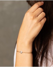 Mestige - Evil Eye Bracelet - 18K Gold Plated