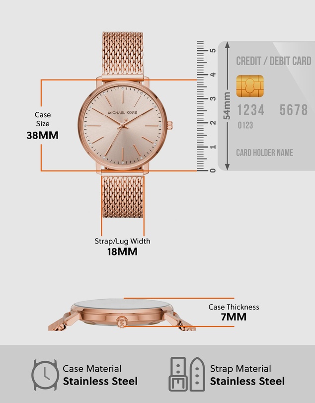 Michael Kors - Pyper Women's Analogue Watch