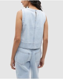 Seed Heritage - Denim Shell Top