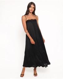 Petal & Pup - Halsey Midi Dress - Black