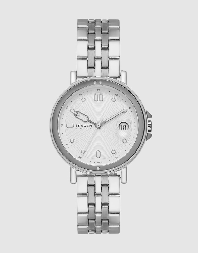 Skagen - Signatur Sport Lille Silver Tone Analogue Watch
