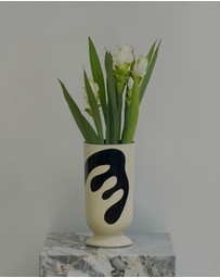 Black Blaze - Bouquet Ceramic Vase