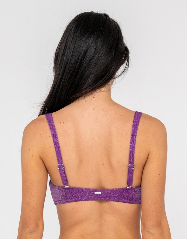 Rusty - Shimmy Bralette Bikini Top