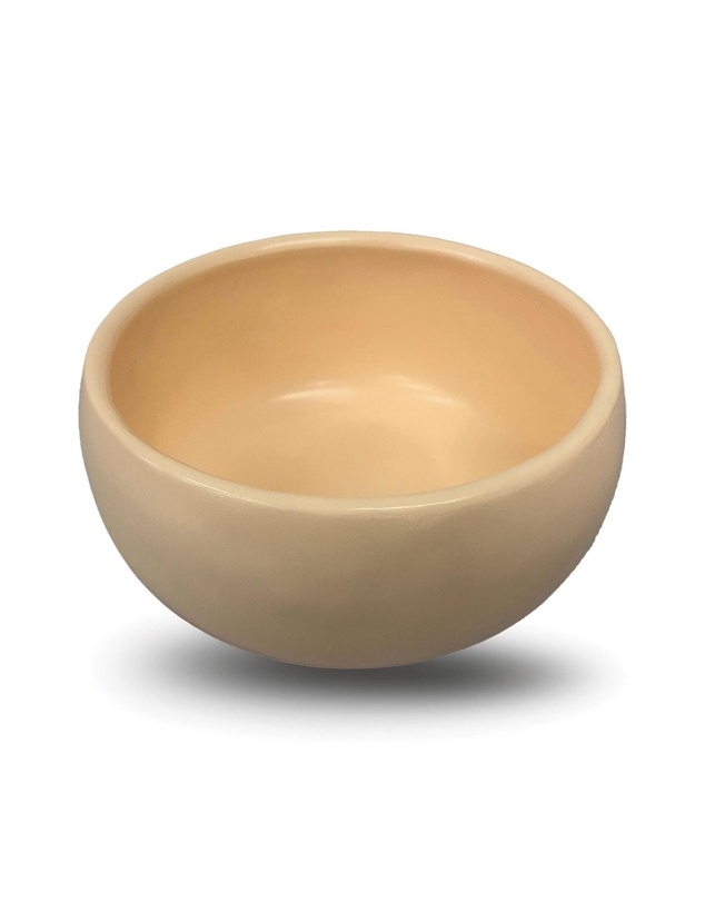 Urban Attitude - Urban Attitude INDI Medium Bowl Height 12cm, Width 26cm, Length 26cm - Stone Ivory
