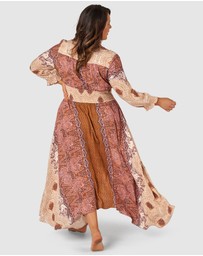 The Poetic Gypsy - Brown Sugar Maxi Dress