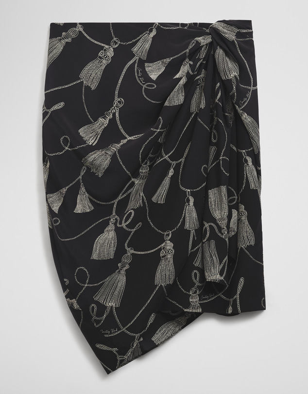 Country Road - Print Sarong Skirt
