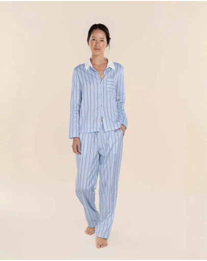 Gingerlilly - Belinda Cotton Long PJ Set