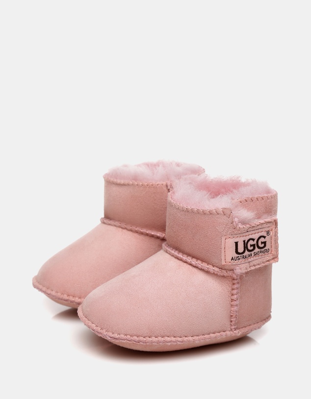 EVERAU - Australian Shepherd Ugg Baby Erin Sheepskin Upper UGG Boots