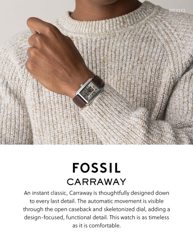 Fossil - Carraway Brown Analogue Watch