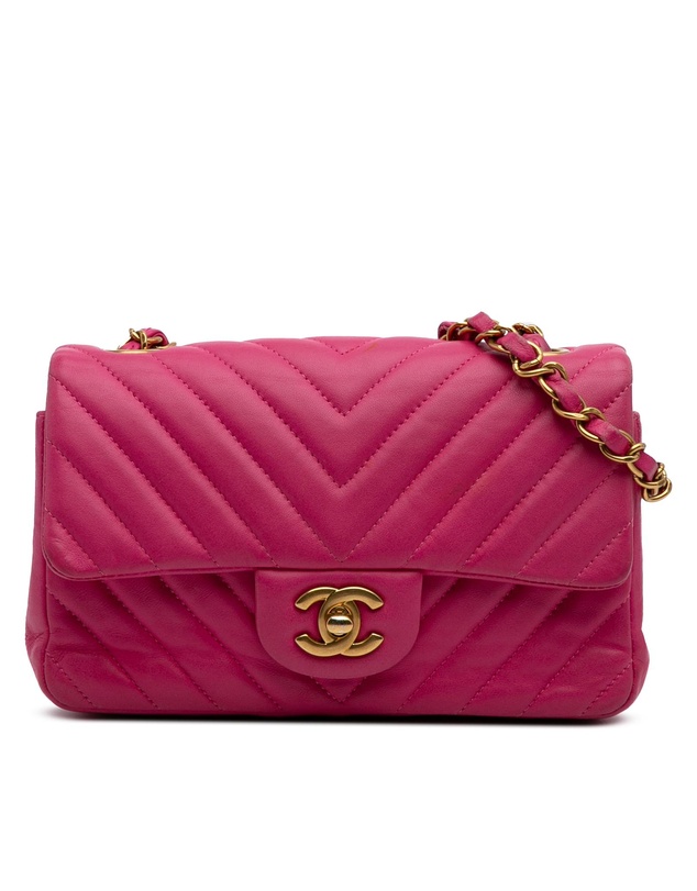 Pre-Loved by Azura Reborn - Pre-Loved chanel Mini Flap Chevron Quilted Bag