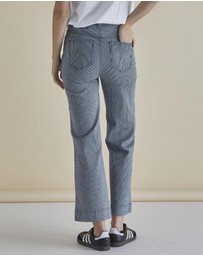 Betty Basics - Willow Pinstripe Wide Leg