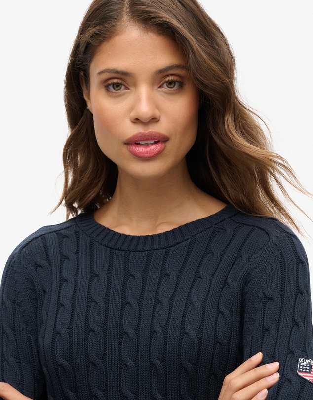 Superdry - Slouchy Cable Knit