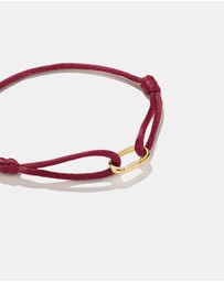 THOMAS SABO - THOMAS SABO Connect Textile Bracelet Red