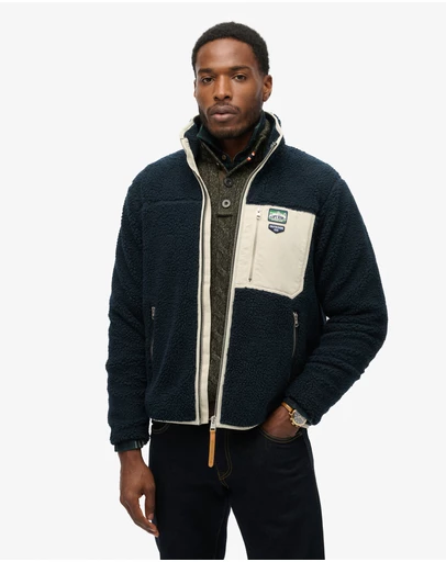 Superdry - Vintage Retro Full Zip Fleece