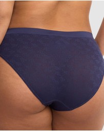 Lauren by Ralph Lauren - Monogram Mesh 3-Piece Bikini Brief Multipack
