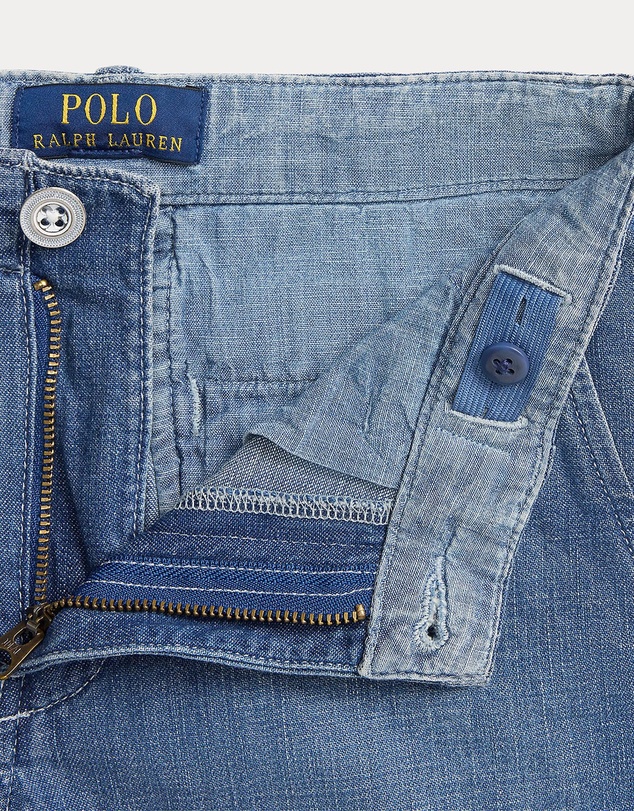 Polo Ralph Lauren - Indigo Cotton Denim Shorts - Teens