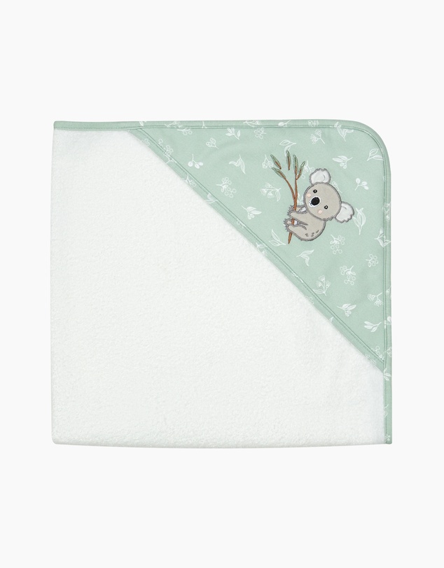 Living Textiles - Organic Hooded Towel - Australiana