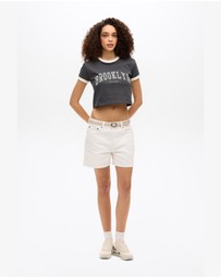 Superdry - Athletic Essentials Ringer Slim Fit Tee