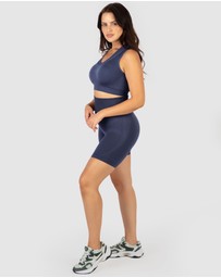 B Free Intimate Apparel - Seamless High Waist Midi Biker Shorts
