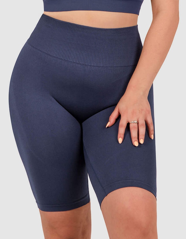 B Free Intimate Apparel - Seamless High Waist Long Biker Shorts