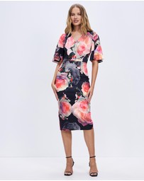 Romance by Honey and Beau - In Lust Sleeve Dress