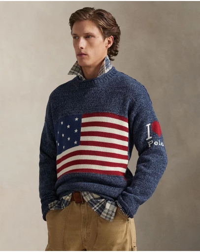 Polo Ralph Lauren - The I Heart Polo Flag Sweater