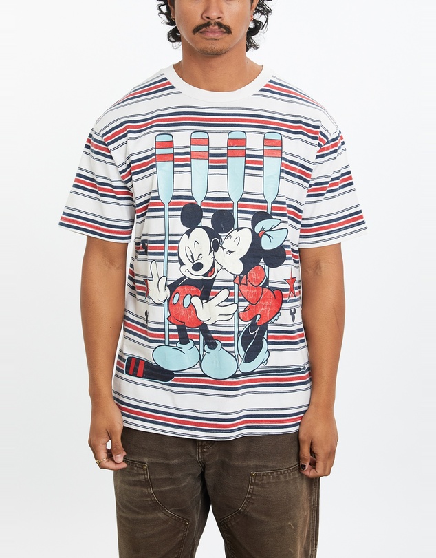 Vintage by The Real Deal - Pre Loved - 90s Disney Mickey & Minnie Mouse Tee