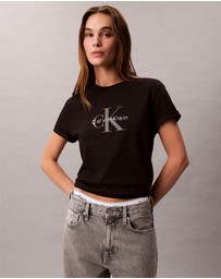 Calvin Klein Jeans - Embroidered Monogram Logo Tee