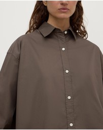 Assembly Label - Marigold Poplin Long Sleeve Shirt
