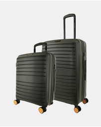 Pierre Cardin - Pierre Cardin Oasis Hard Shell Large and Cabin Bundle 2-Piece Set