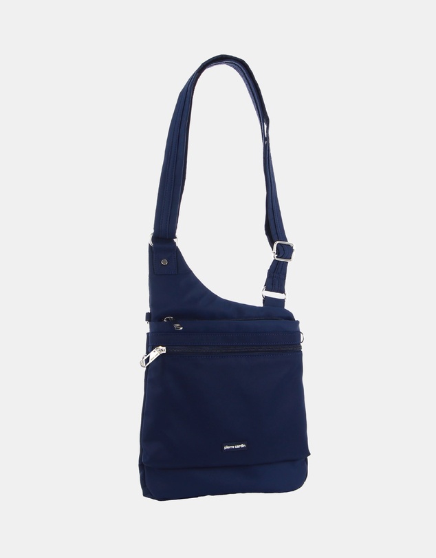 Pierre Cardin - Pierre Cardin Nylon Anti-Theft Cross Body Bag